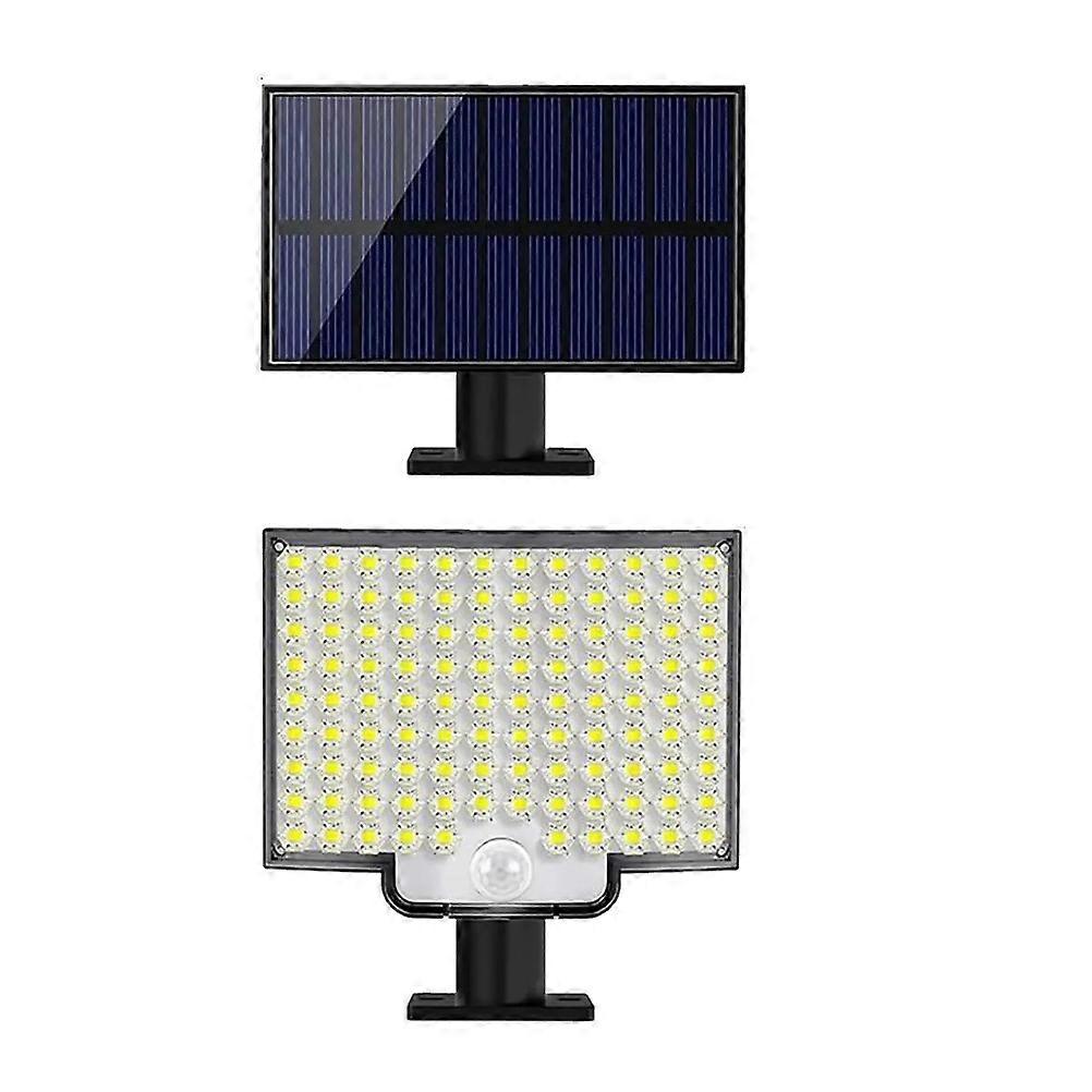 SolarPowered Motion Sensor Lights with ABS Material Black Color for Outdoor Lighting Set
