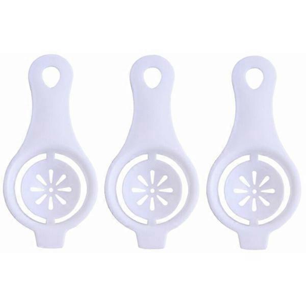 3 pcs egg separators, egg yolk separator, egg white separator, egg white colander, filter divider, egg separator tool