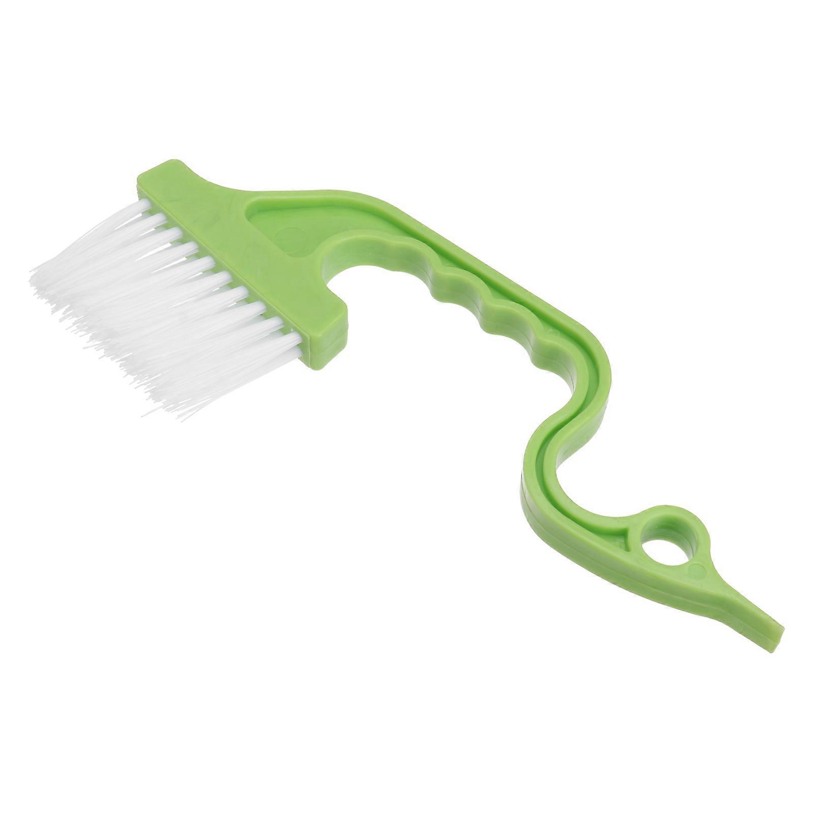 1PC Cleaning Brush for Bathroom Kitchen Shower Window Track Groove Gap Green Grout Cleaner Brush