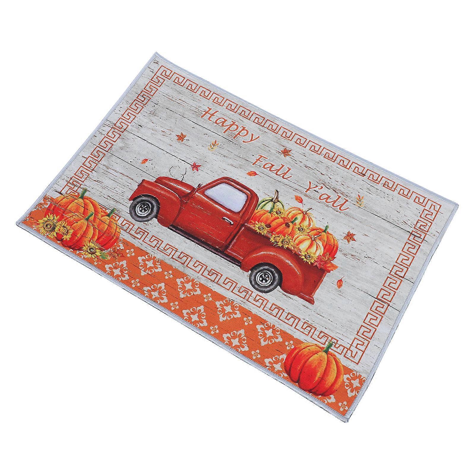 Non-slip Floor Mat 1Pcs Comfortable Kitchen Accessory Practical Design 60x40cm Suitable for Thanksgiving