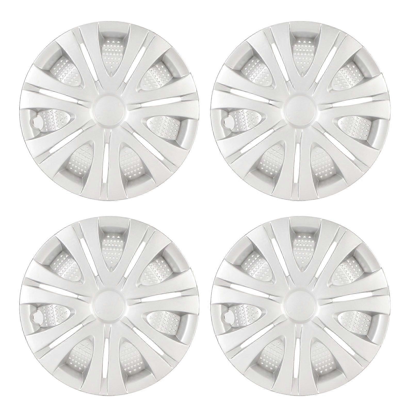 15in عجلة hubcap 4 قطع مجموعة للسيارات والشاحنات والشاحنات الصغيرة