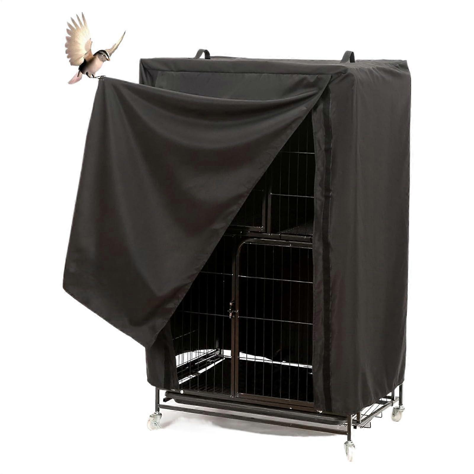 Large cover for bird cages, breathable, waterproof, blackout, suitable for parrots, washable,  for square and rectangular cages