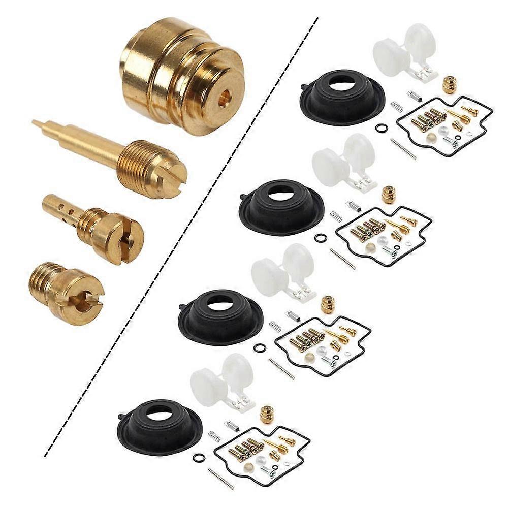 ぺん Carburetor Repair Kit For Kawasaki GPZ900R ZX900 Ninja ZX-9R 1994-2003