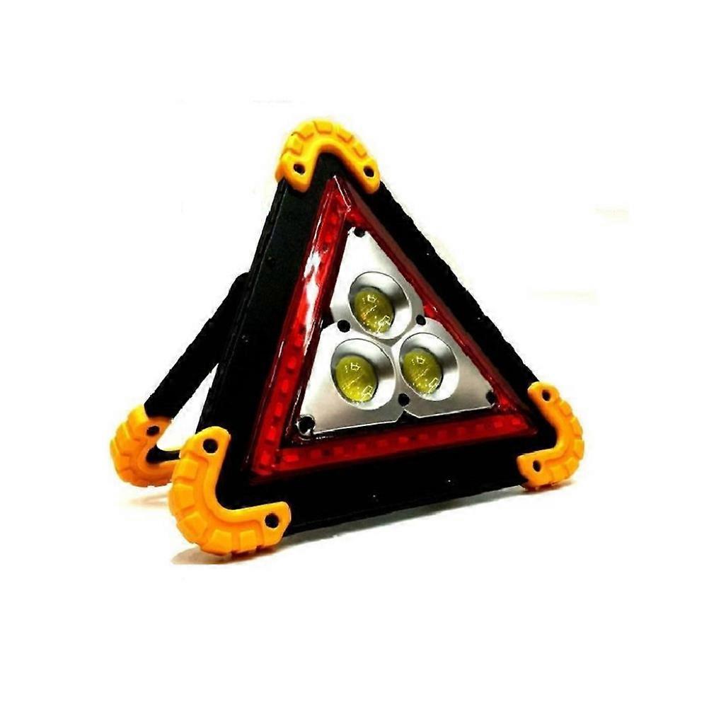 משואת בטיחות COB עמיד למים נורת אזהרה חיצונית לדיג ותיקון מצבי חירום צהוב 1 יחידות