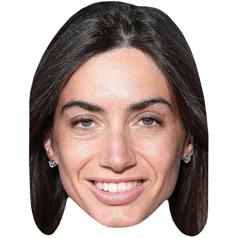 Virginia Valsecchi (Smile) Celebrity Mask, Flat Card Face