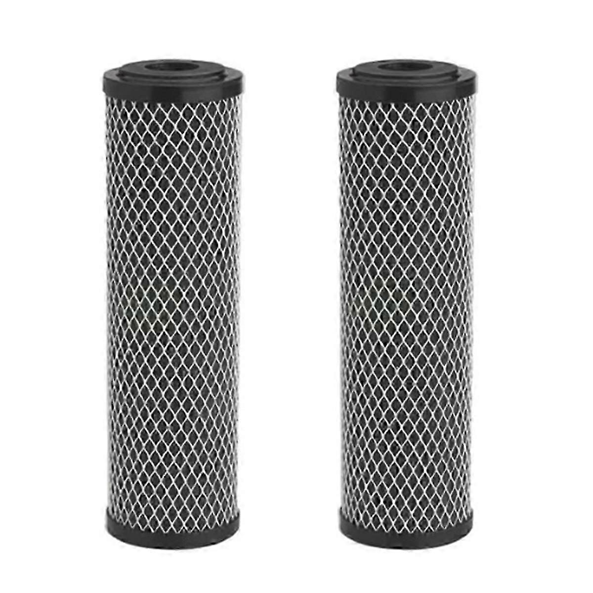 Carbon Water Filter 10-Inch Standard Whole House Carbon Wrap Sediment Odor Replacement Filter Cartri