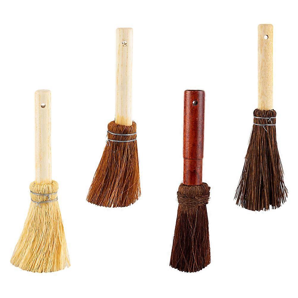 Kitchen Brush 4Pcs Long Handle Barbecue Cleaning Brush Random Style Ideal For Cleaning Woks Pots And Pans During Grill Cleaning