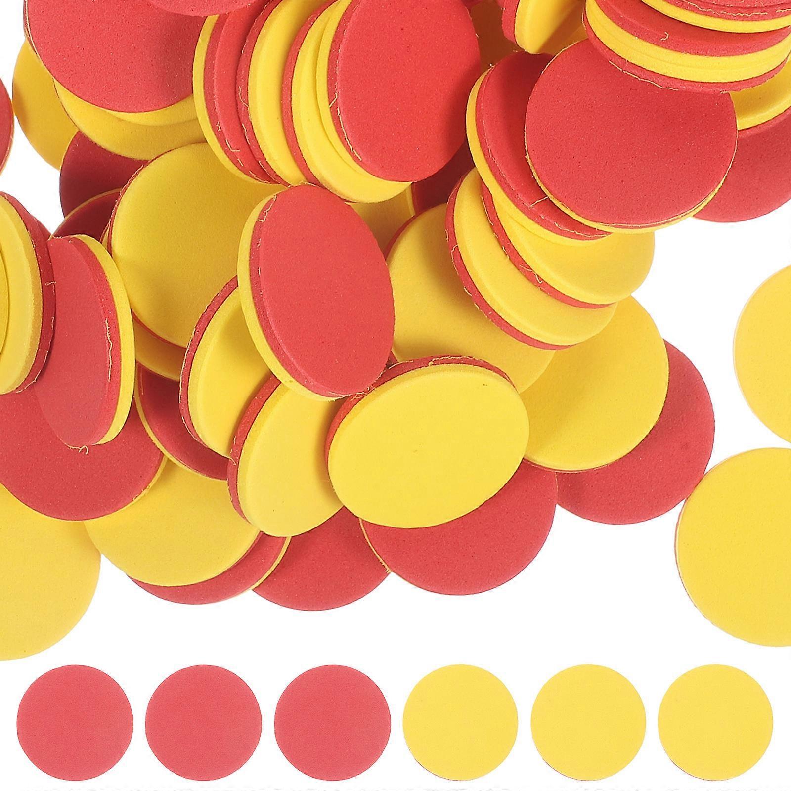 100pcs EVA Counting Chips for Sorting, Counting & Patterning – Durable Educational Math Counters for Classroom or Home Use