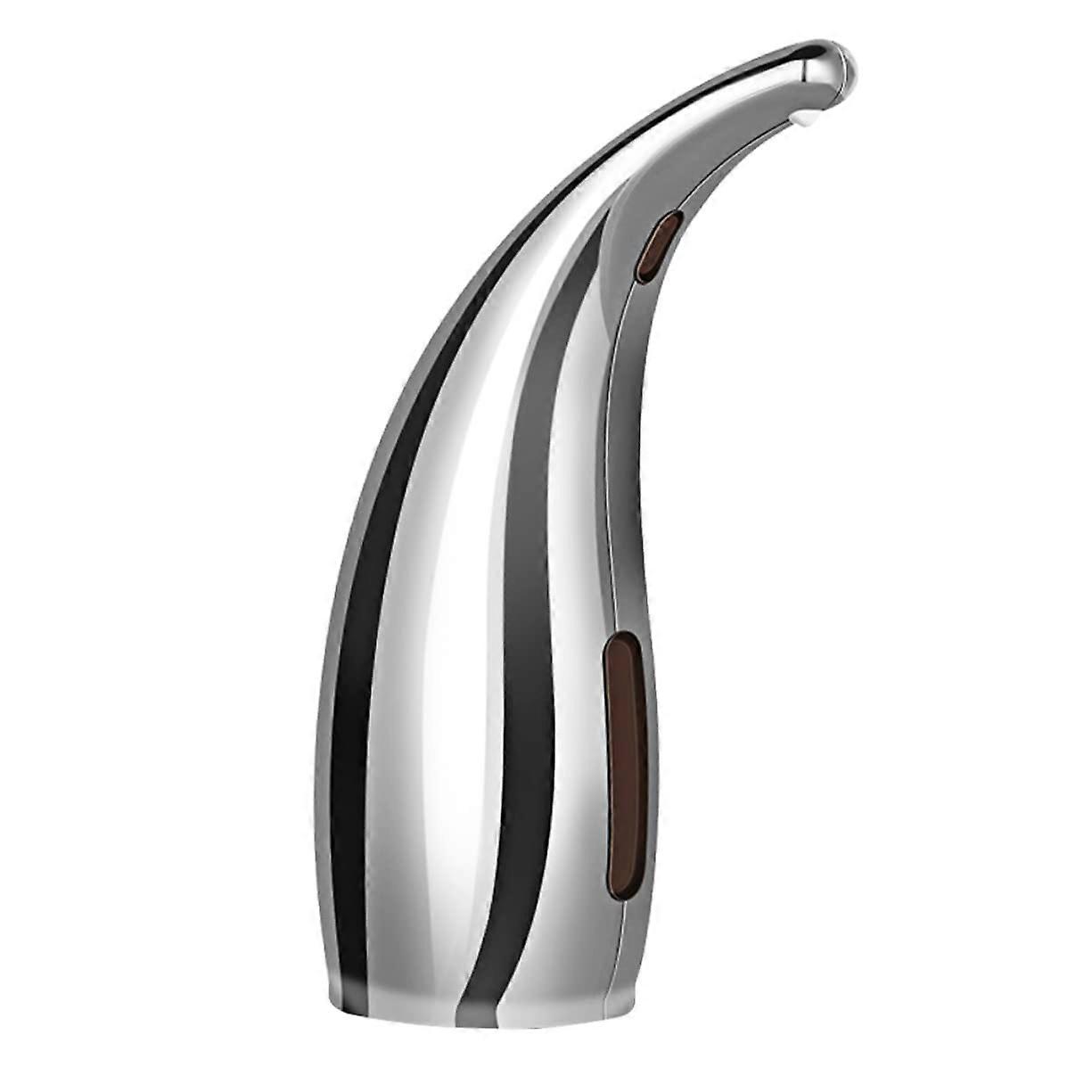 Automatic soap dispenser, touchless with motion sensor for liquid soap, suitable for kitchen and bathroom, battery, hygienic, and easy to use.