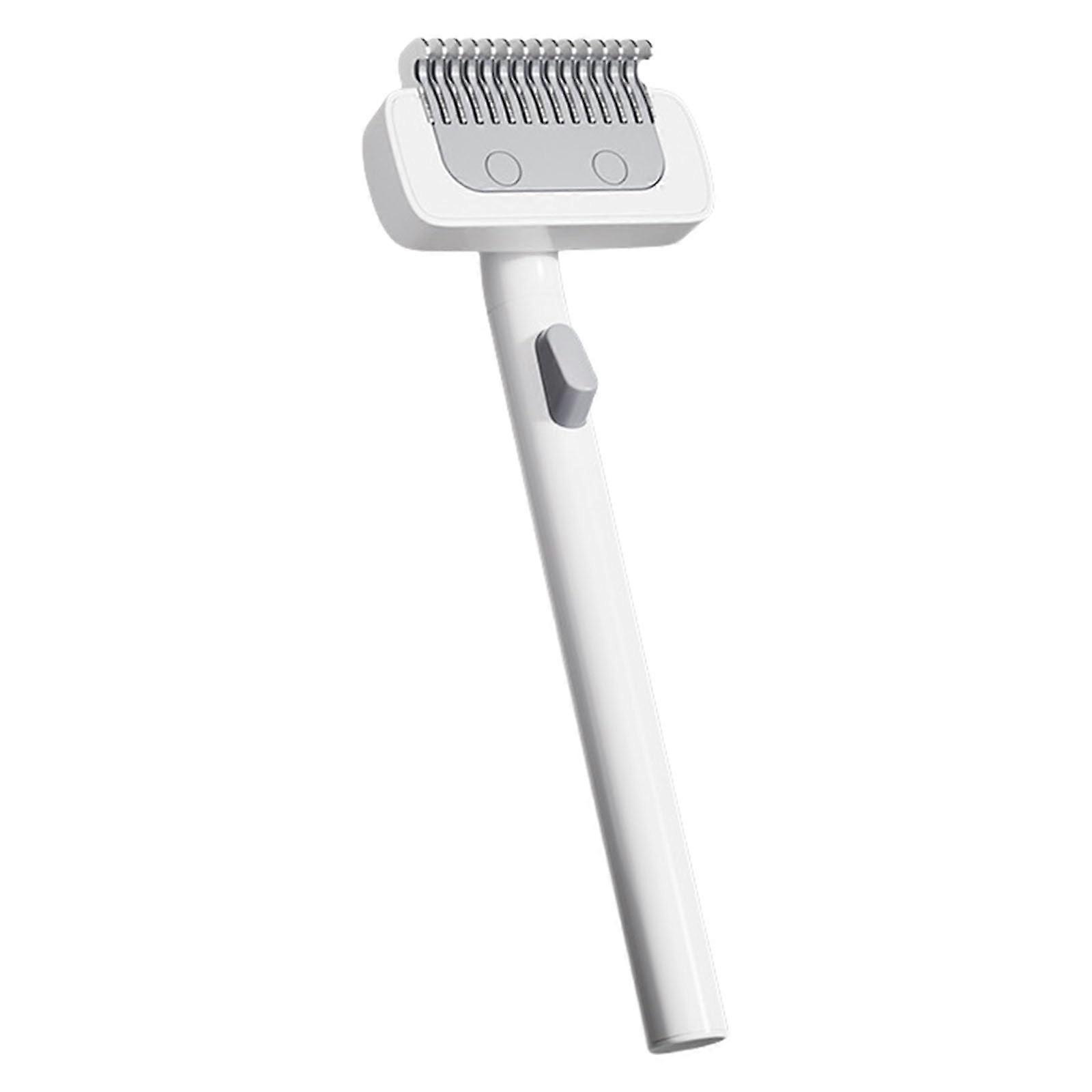 Pet grooming comb for small dogs, versatile pet care tool for home or professional use, comfortable faux fur grooming.