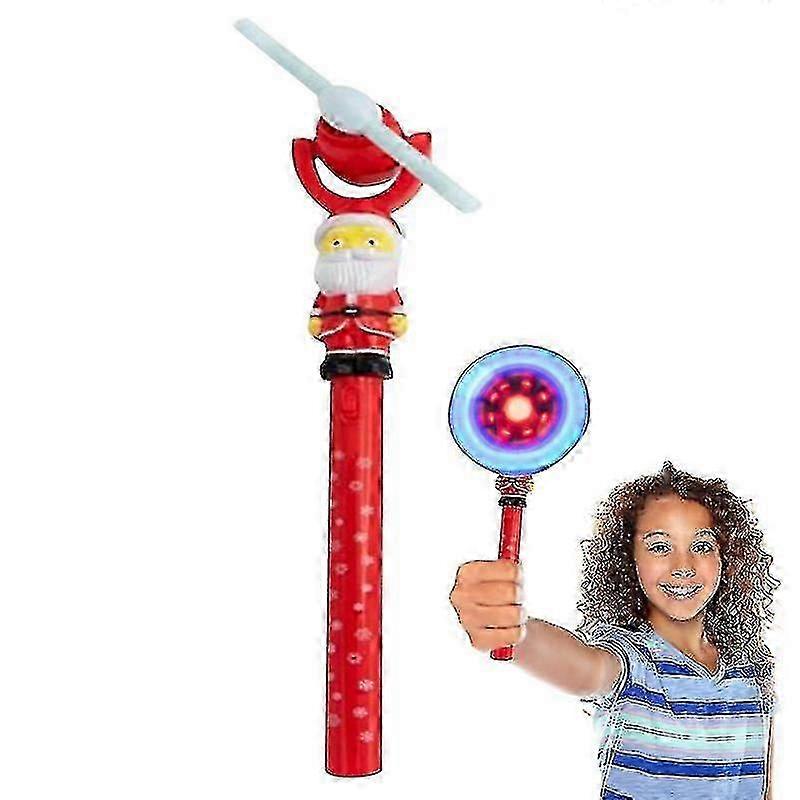 2025 Light Up Wand Toy Flashing Led Spin With 360 Degrees Rotating Glowing Windmill Fun Birthday For Boys And Girls Christmas