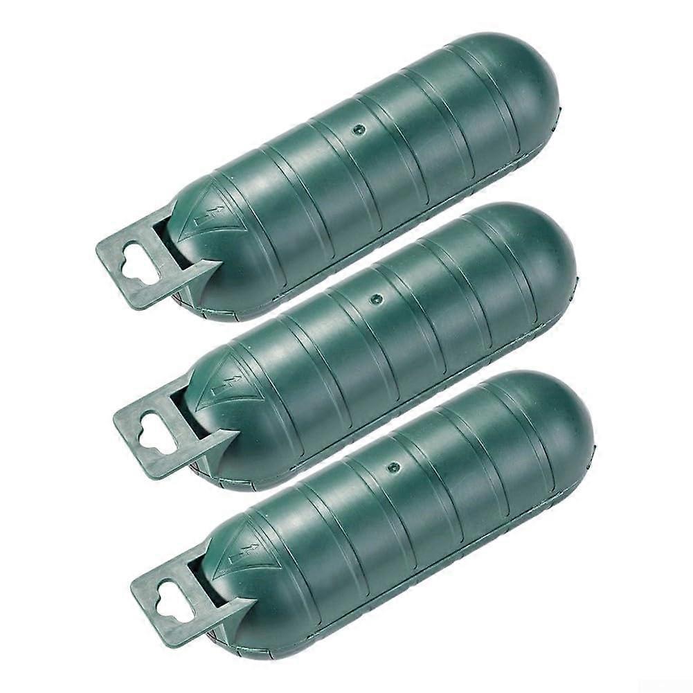 Waterproof Outdoor Electrical Connection Covers, 3 Pack, Green