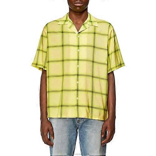 Diesel Mens S-Nabil Checked Shirt