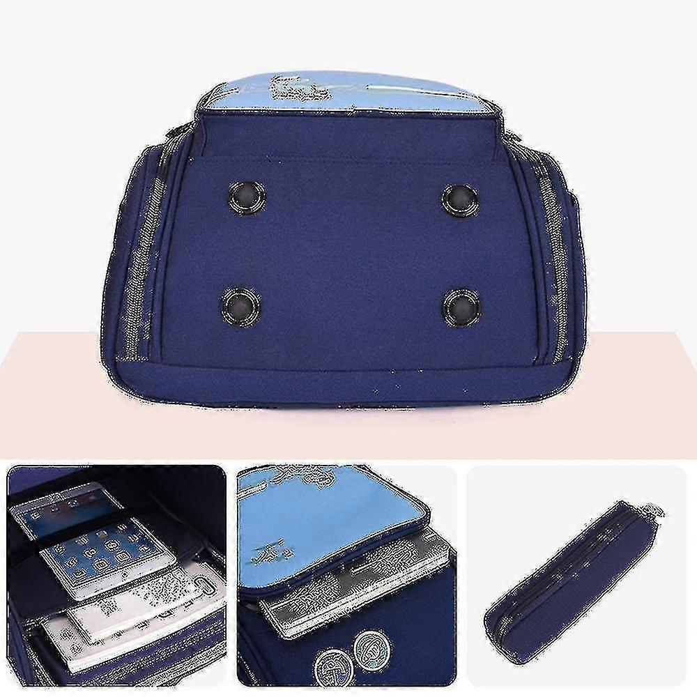 Child Schoolbag Primary Schoolbag Integrated Space Foldable Small