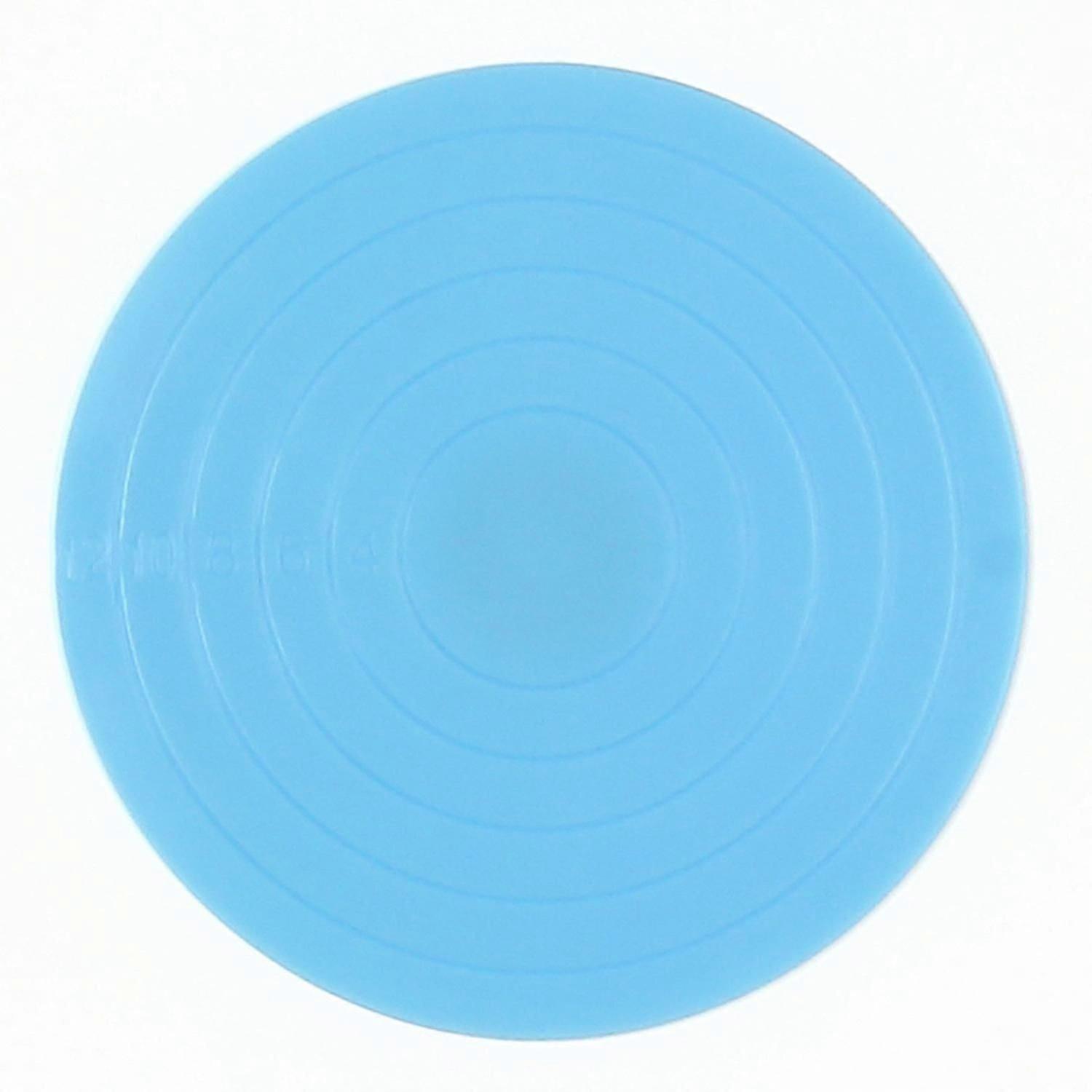 14cm Cake Turntable with Scale Design 360 Degree Rotatable DIY Plastic Mini Fondant Cake Rotary