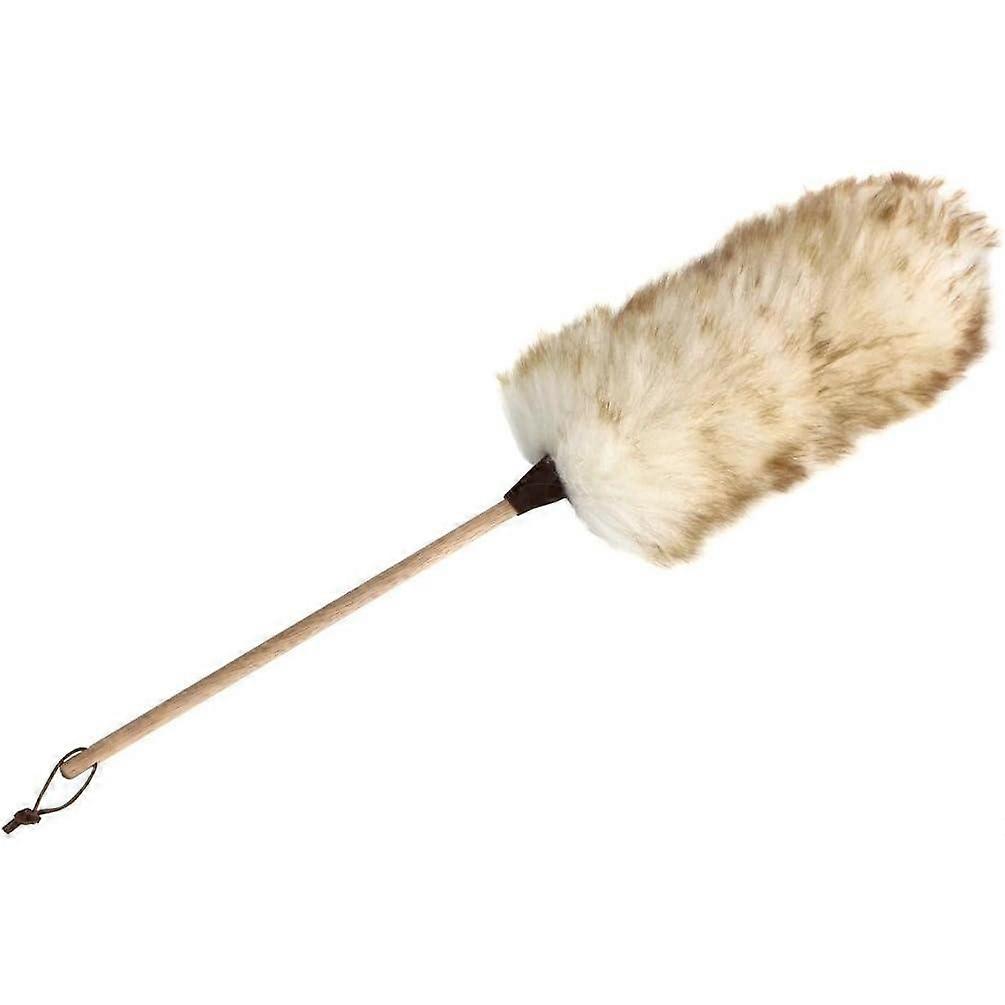 Duster, washable, microfiber, corner broom, white-yellow