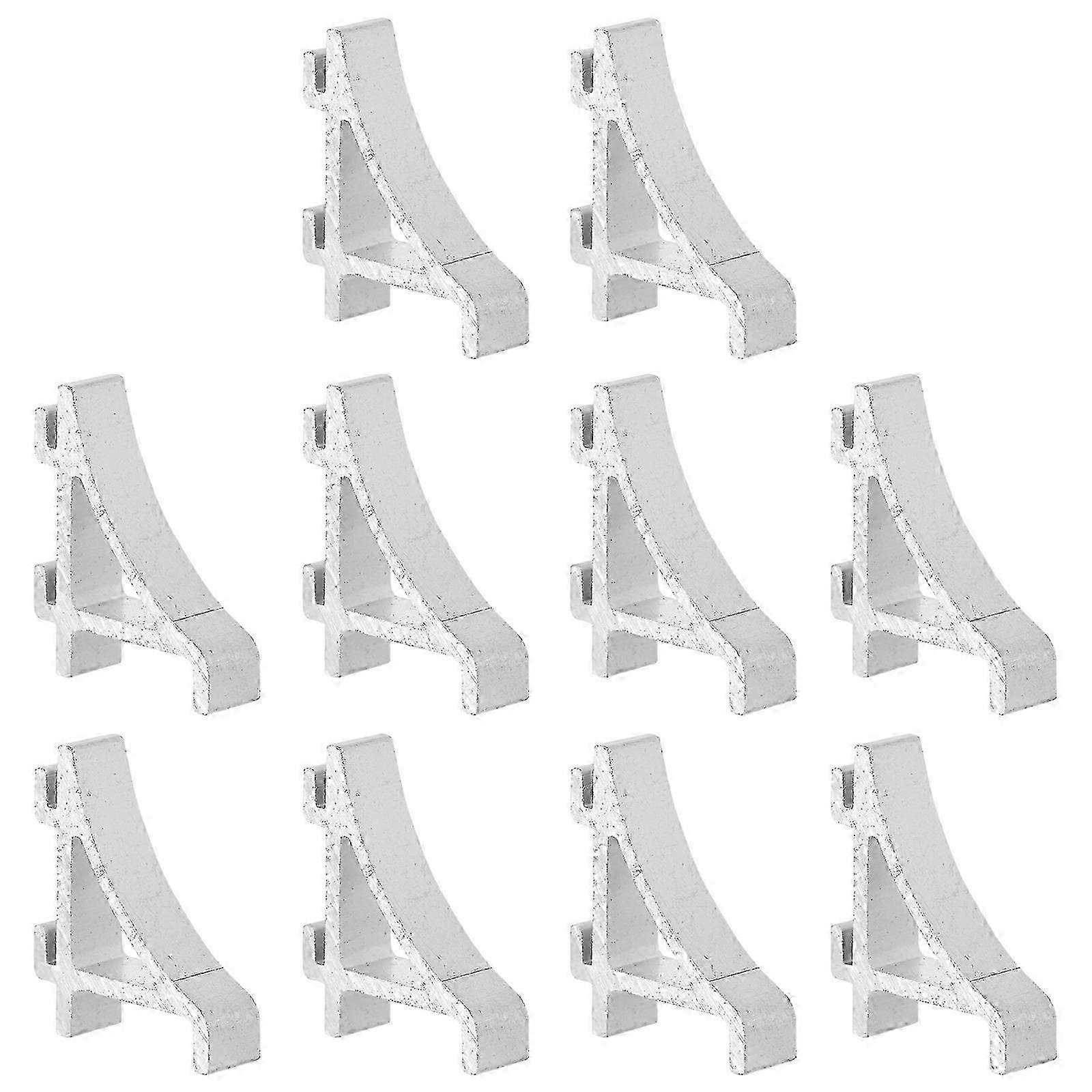 10pcs Freezer Shelf Clips Refrigerator Support Hooks Cooler Shelf Brace