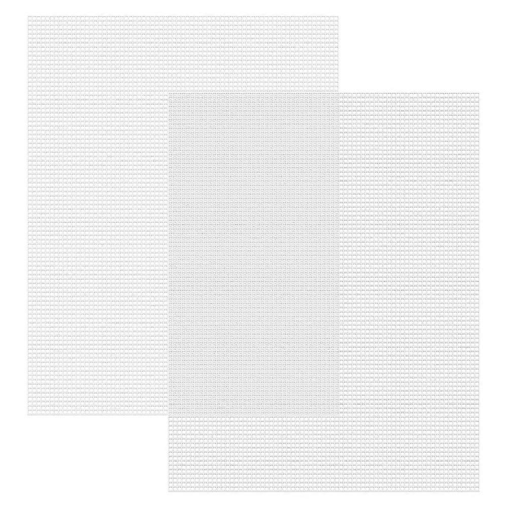 7 Count Plastic Mesh Canvas Sheets for Embroidery, Acrylic Yarn Crafting,Crochet Projects and Make Aquarium Dividers