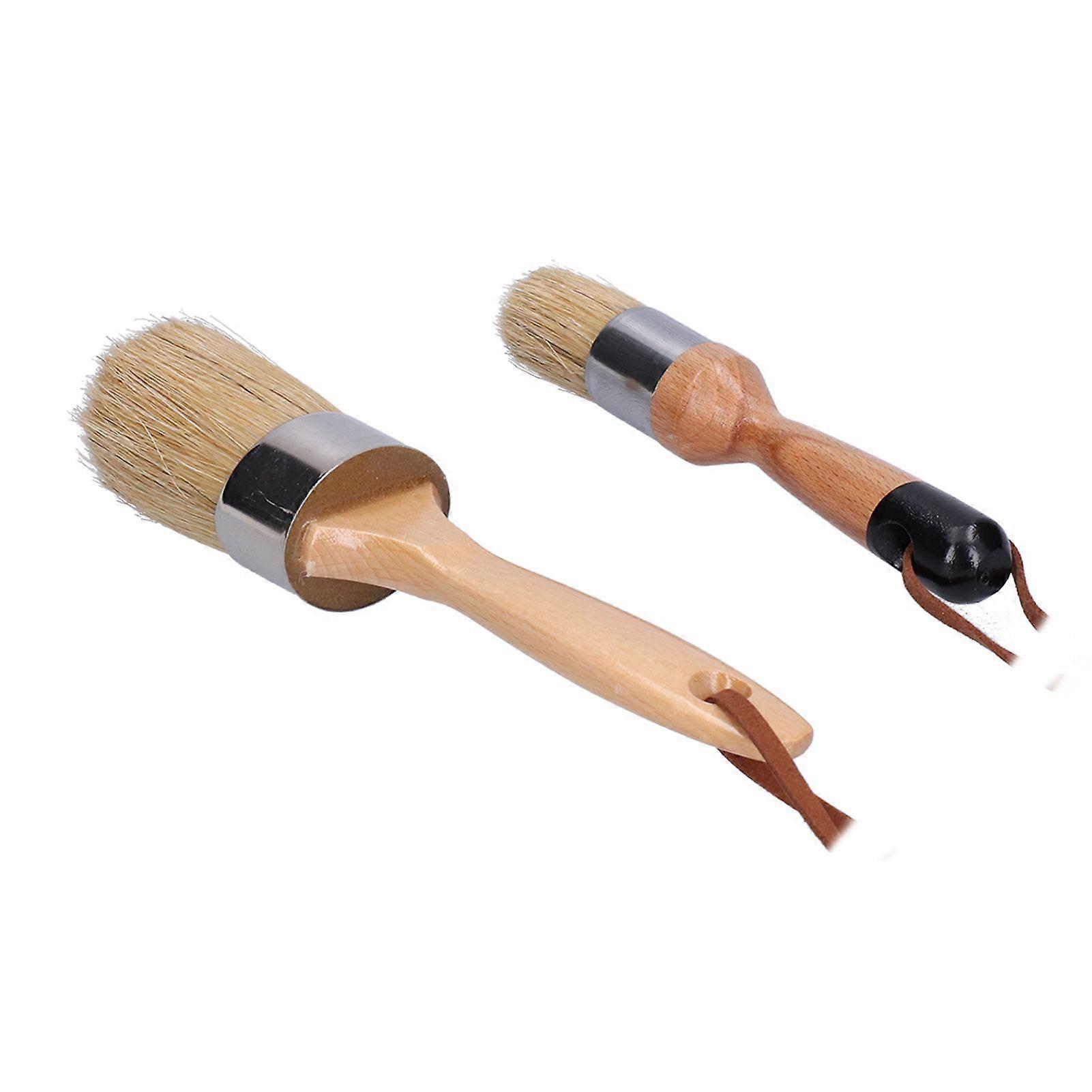 Professional Chalk and Wax Brushes for Painting and Waxing for DIY Home Decor Tool