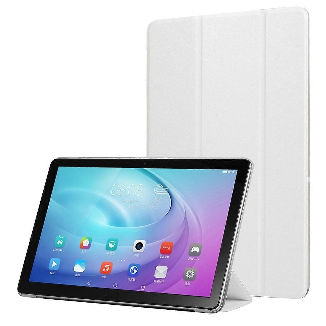 Silk Texture PU Case for Galaxy Tab T510