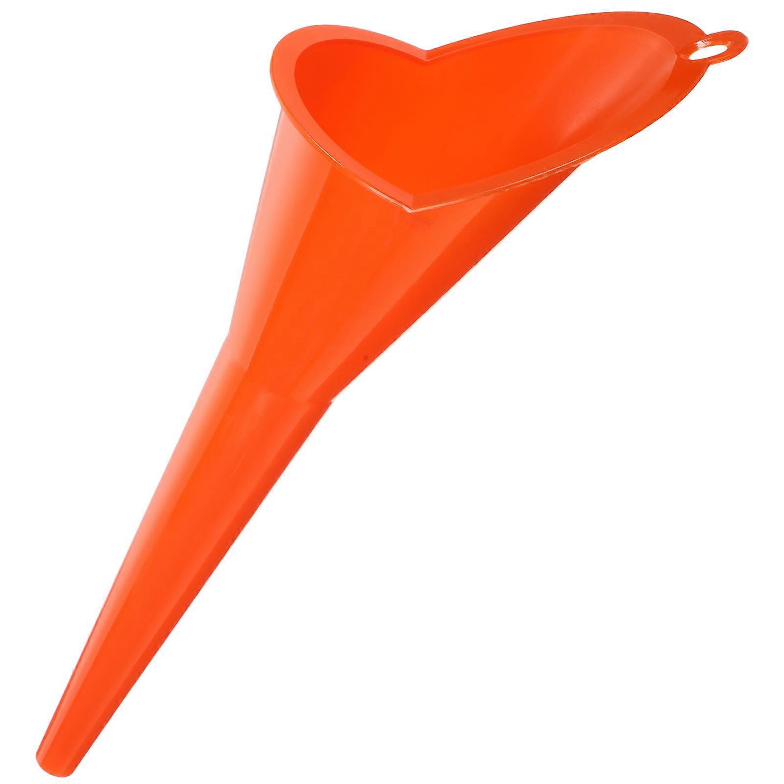 Fuel Funnel Professional Refueling for Car Red Plastic 1Pack