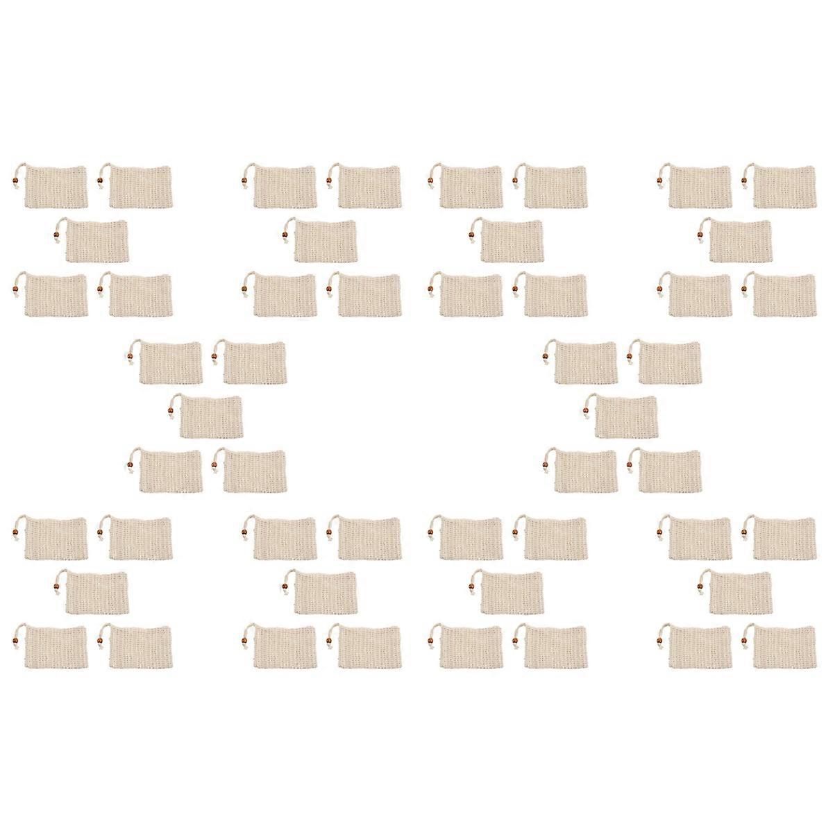 50 Pack Exfoliating Soap Bag Natural Soap Saver