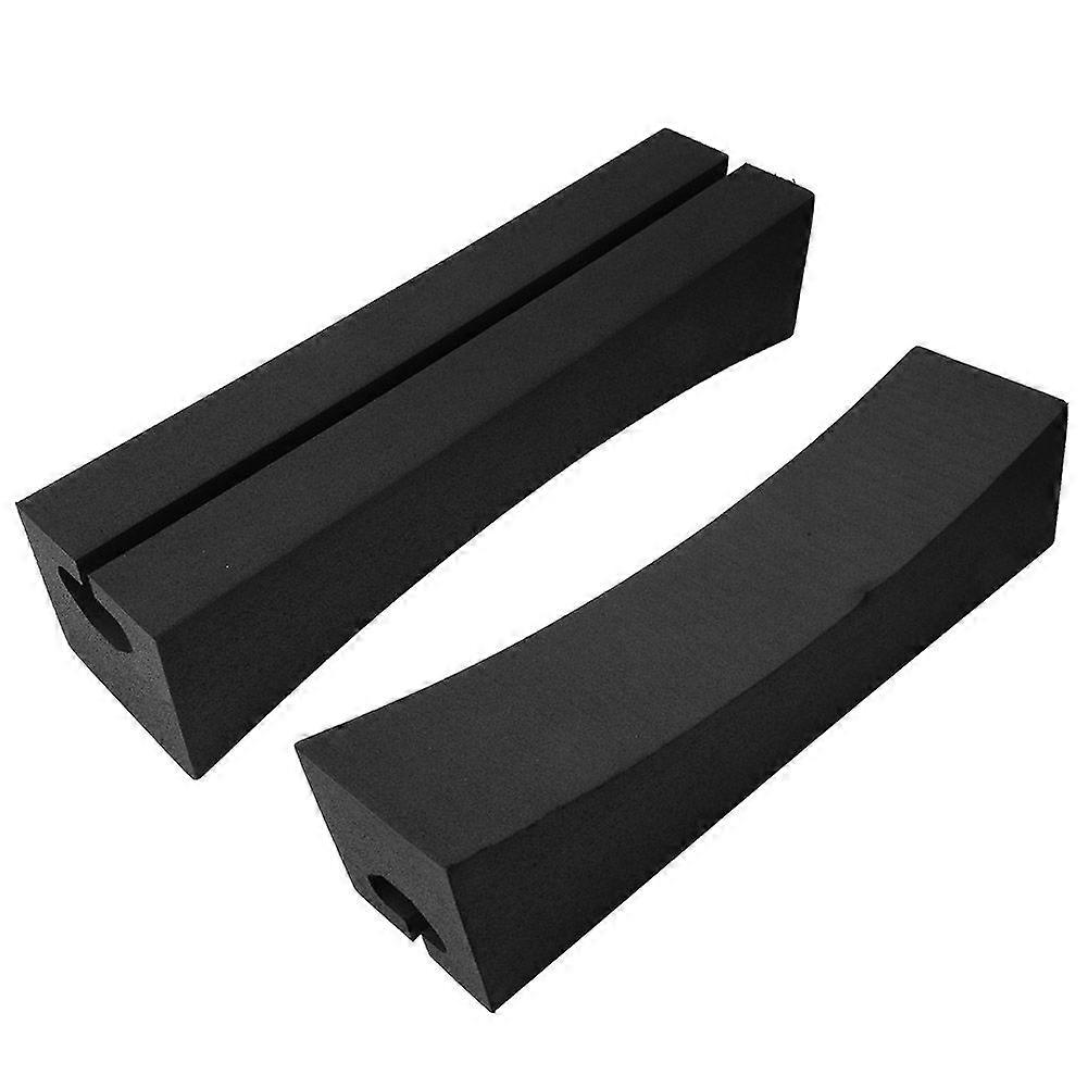 One Pair Outdoor Portable EVA Soft Oval Car Roof Racks Bars for Surfboard Kayak Stand up Paddle