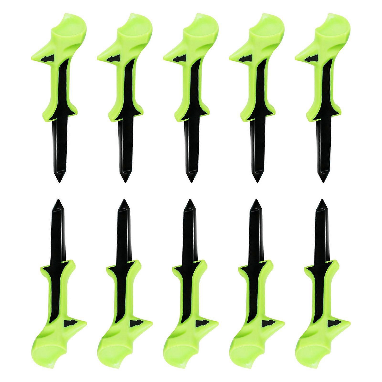 Heavy Type Golf Markers Beginner Friendly Training Tees Backyard Practice Golf Accessory for Various Skill Stages  Green
