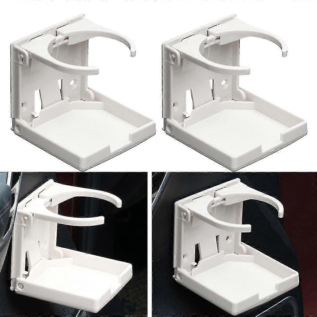2 Pieces Adjable Car Folding Drink H Bottle Drinks Tray|drinks Hs|