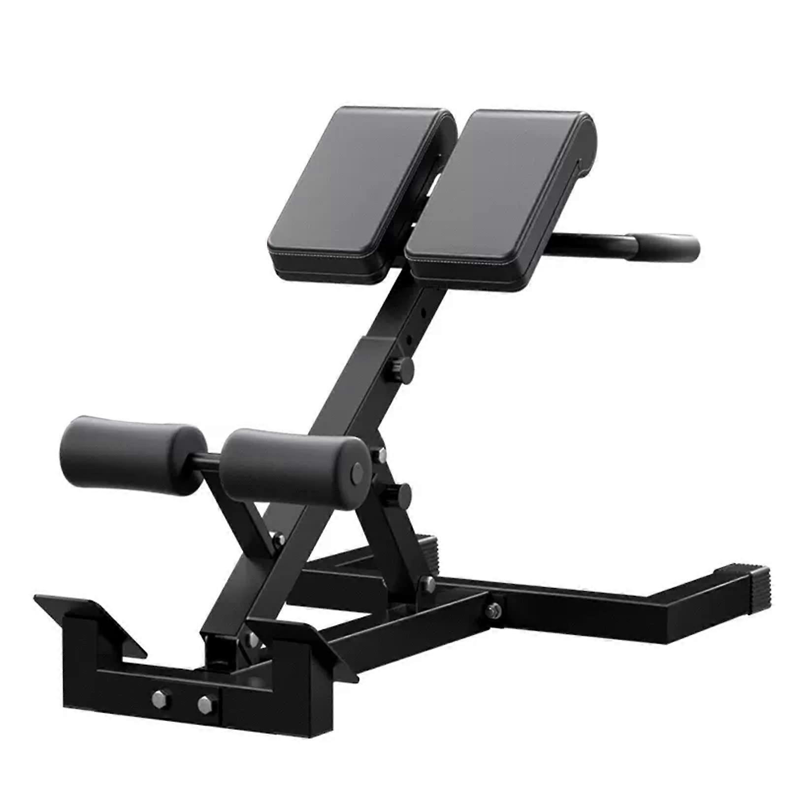 Adjustable 5-Level Roman Chair for Hyperextension, Foldable Back and Core Strength Training Bench, 103x70x113cm