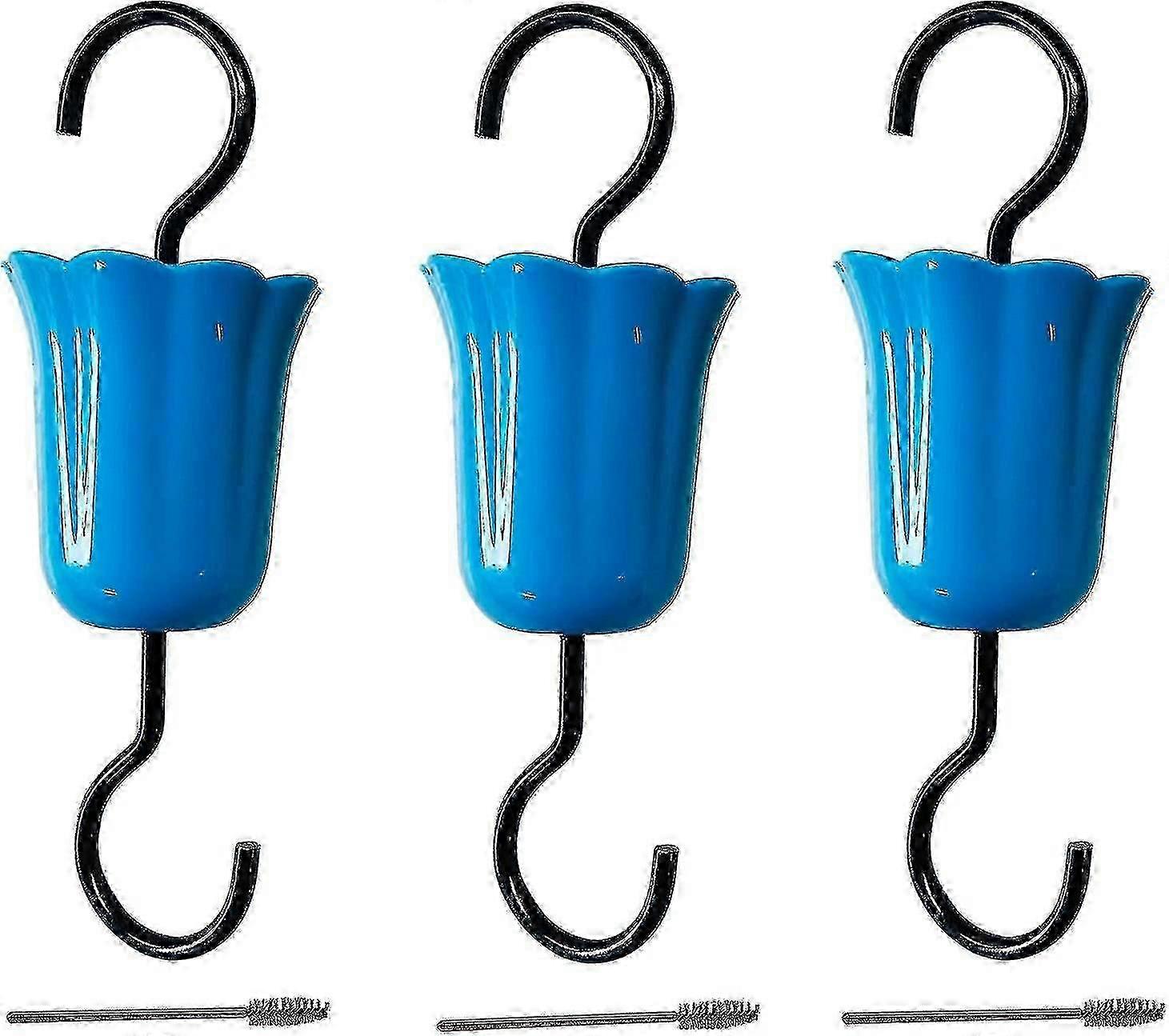 Flower Ant Moat For Hummingbird Feeder- 3 Ant Moats