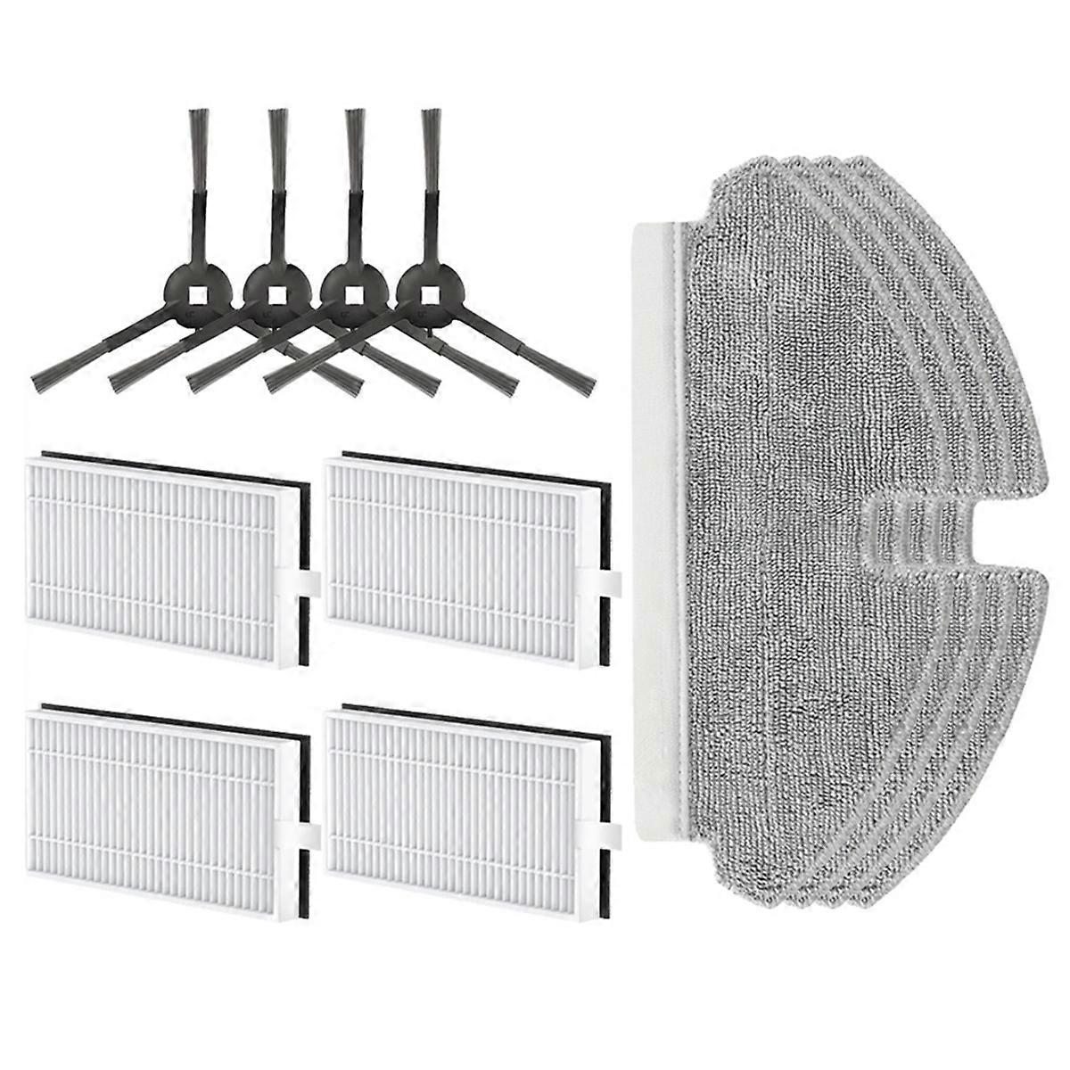 For M1 / Trouver M1 Robot Vacuum Cleaner Side Brush Hepa Filter Mop Cloth Accessories Part