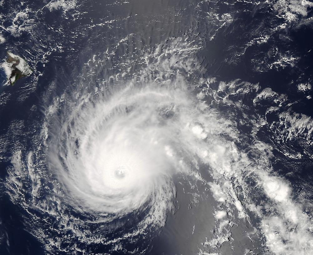 Hurricane Flossie Poster
