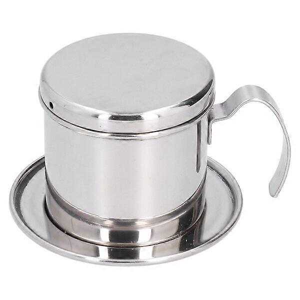 Vietnamese coffee filter, made of stainless steel, reusable, durable and easy to clean