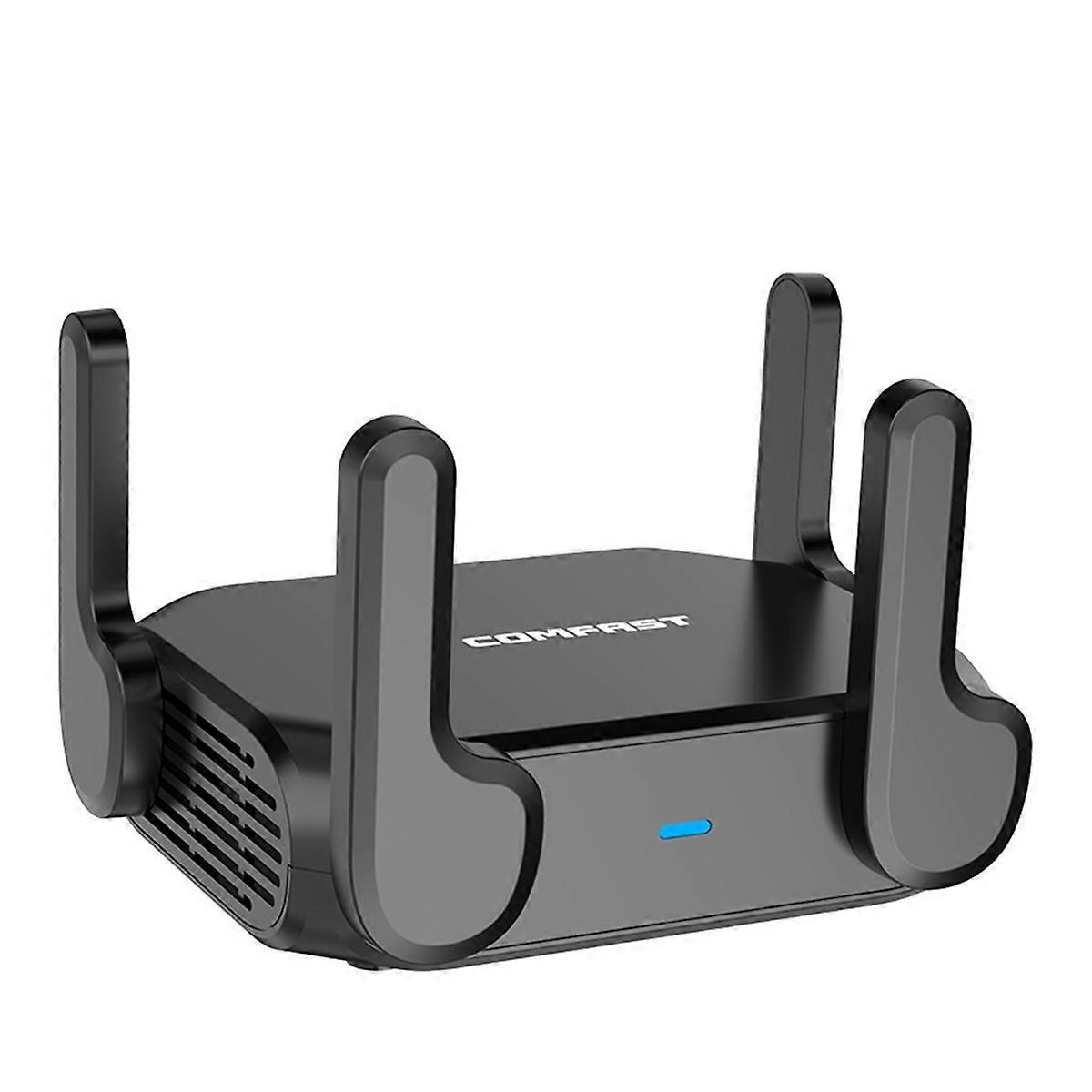 WiFi 6 Gigabit Router AX3000 MESH Dual-Band Wireless Mesh Router 3000 Mbit/s WAN/LAN mit Verstärkungsantennen EU-Stecker