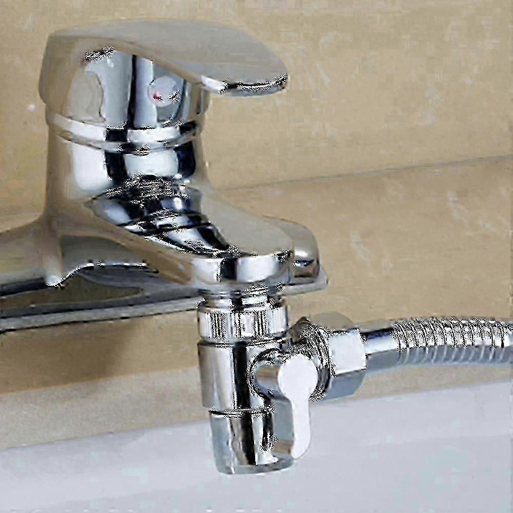 Un adaptateur de robinet séparateur d'évier et un connecteur de robinet d'eau avec une vanne de dérivation