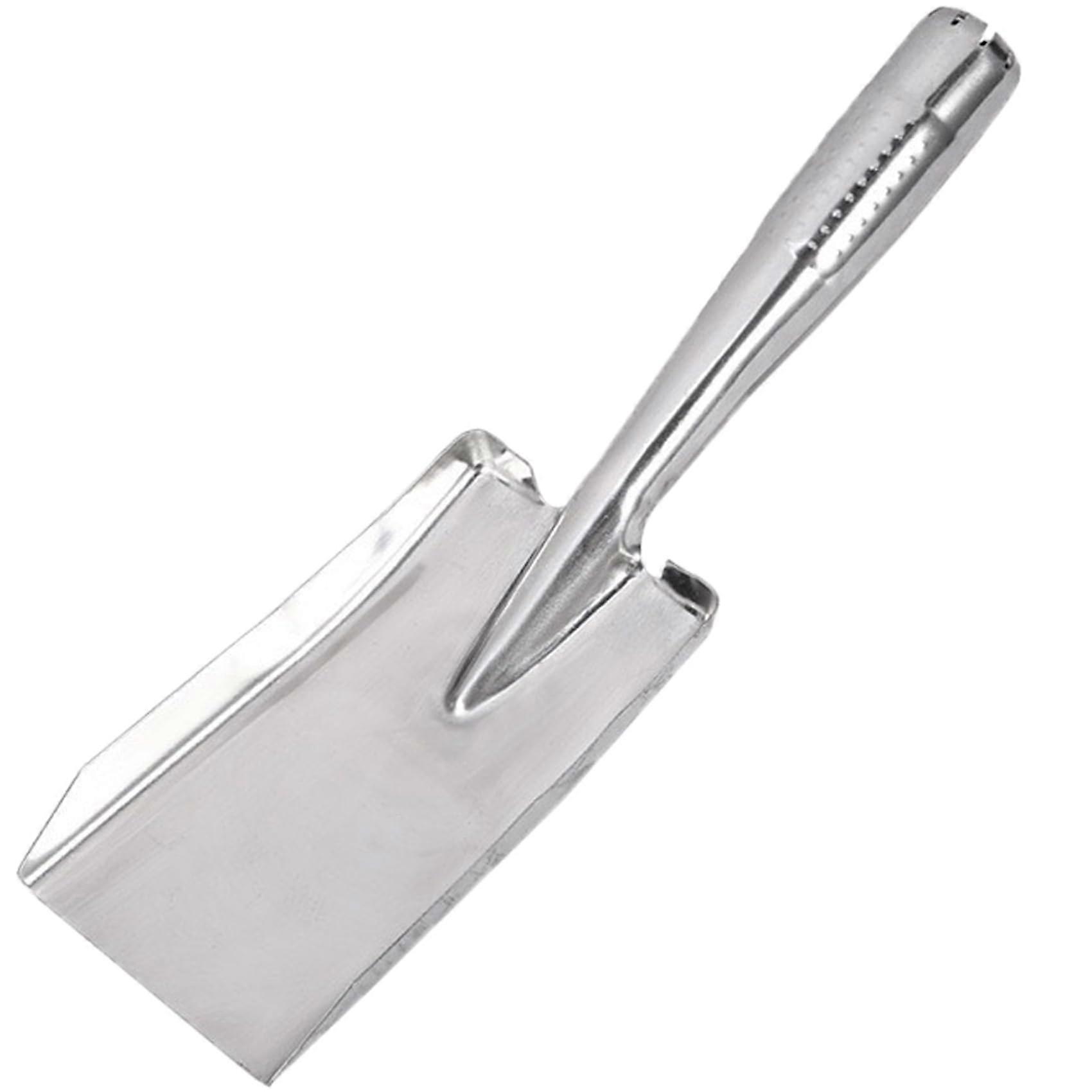 Garden Shovel Hand Trowel - Heavy Duty Stainless Steel, Rust Resistant Spade for Transplanting, Weeding, and Digging