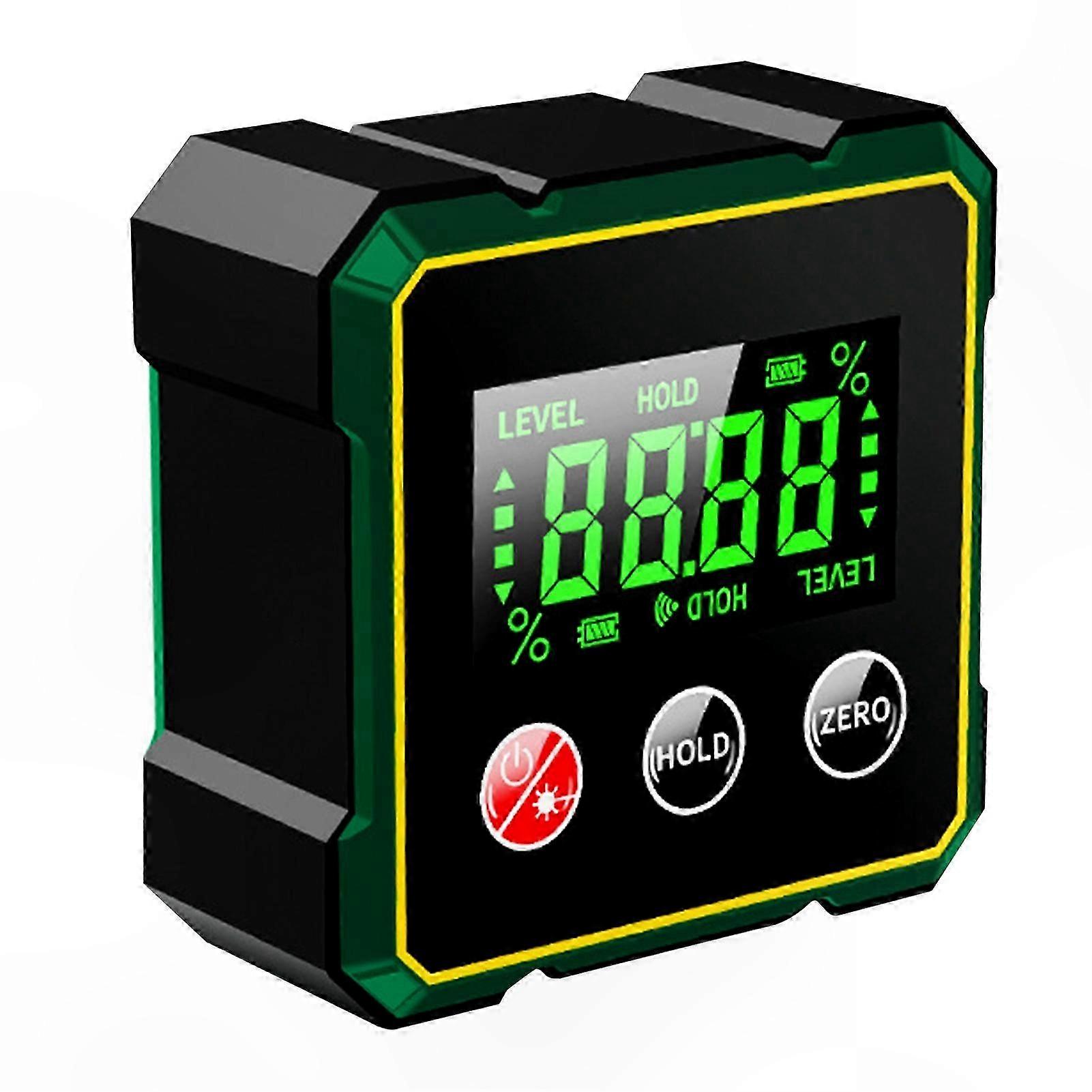Electronic Digital Angle Finder with Laser Slope Meter for Machinery Construction Use