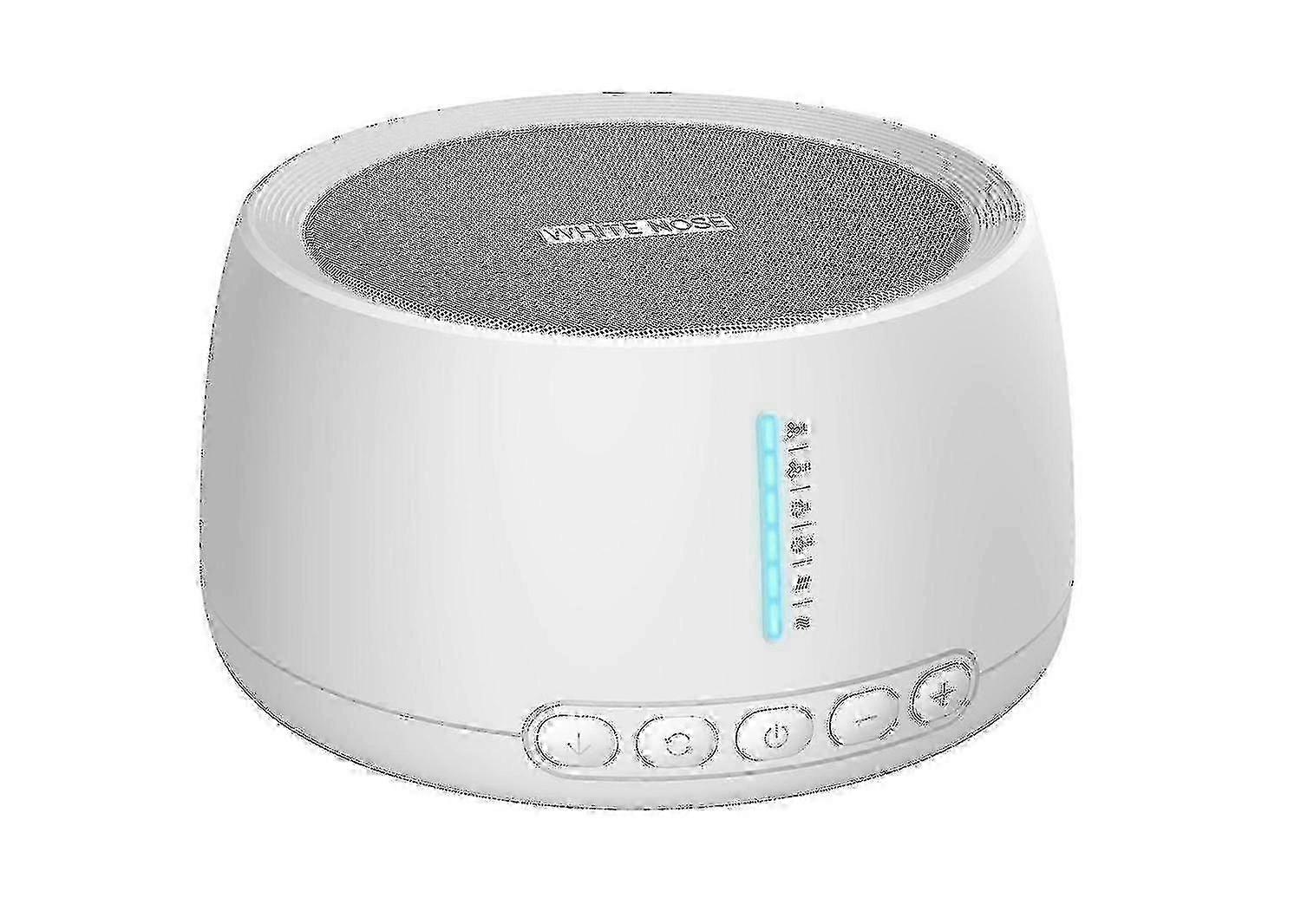 White Noise Sound Machine with 30 Soothing Sounds & 36-Level Volume Control - Noise Machine for Plug-In Use