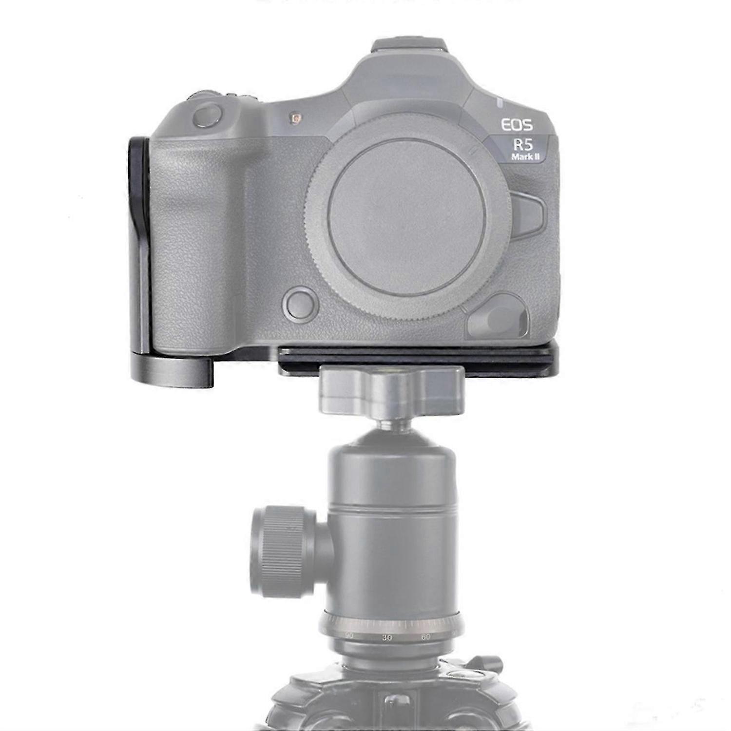 JLwin for EOSR5II Extended Adjustable Vertical Quick Release Bracket Hand Grip Holder for Canon EOS