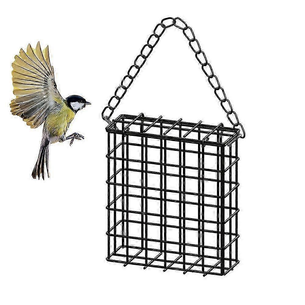 Square Bird Feeder Cage Bird Feeder Fruit and Suet Feeder 2025