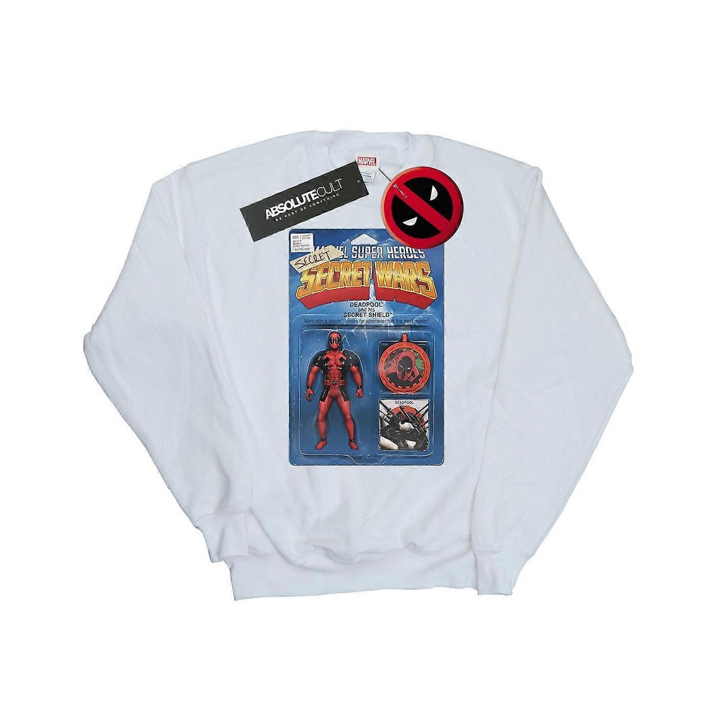 Figura de acción Marvel Mens Deadpool Secret Wars Sudadera