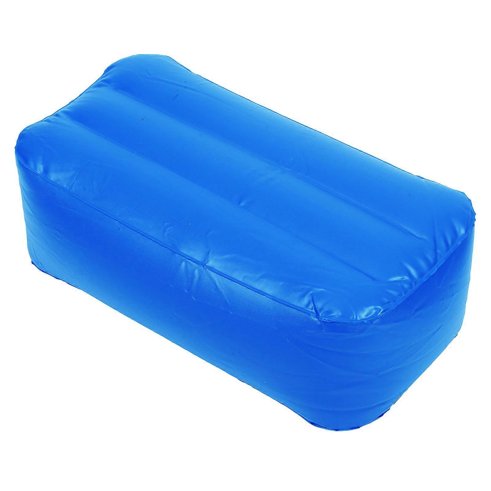 Lightweight Inflatable Seating Cushion Ergonomic Drifting Outdoor Blue Pvc for Water Sports Equipment 1Pack