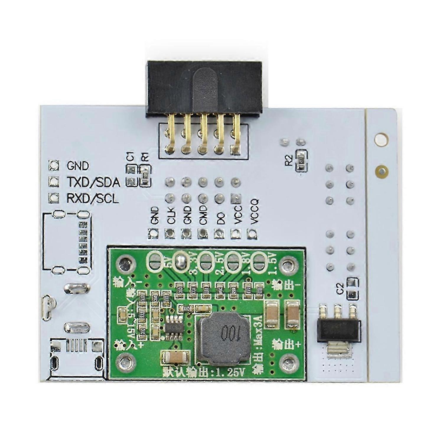 RT809H Programmer Adapter EMMC ISP Board for Test Clip Fast Writing