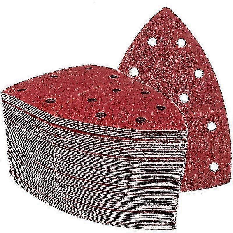 50 τεμάχια φύλλα λείανσης - 11 τρύπες, 105 x 152 mm, 100 τρίμματα για διάφορα τριβεία