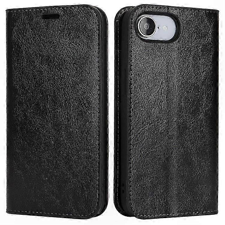Textured Split Leather Wallet Case for 16e - Durable Protective Phone Cover with Premium Design
