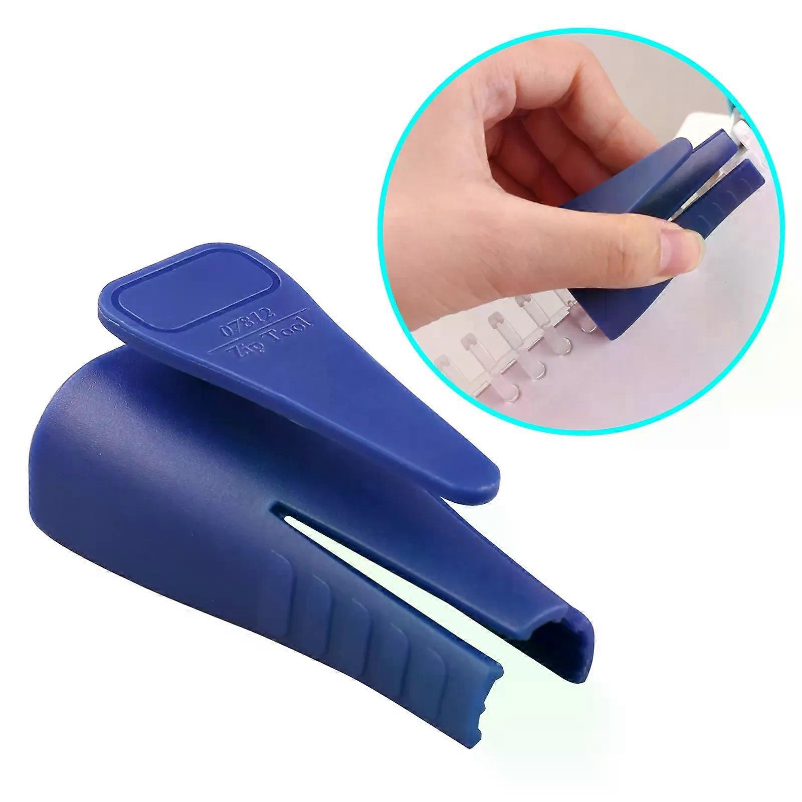 KW-trio Plastic Binder Ring Opener for Loose Leaf Binders Binding Spines Combs Opening and Closing