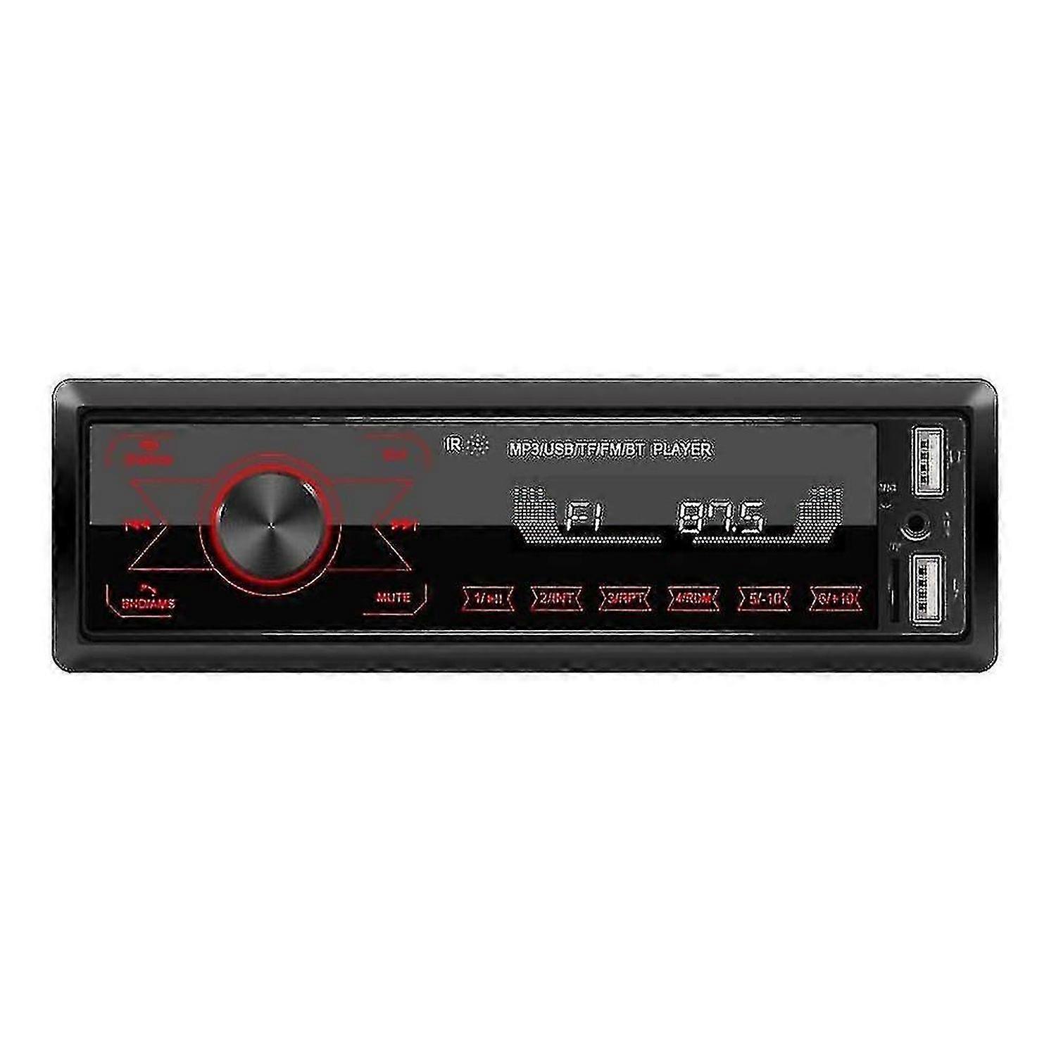 Car Stereo Bluetooth Touch Screen Car Radio Bluetooth 4x60w 7 Colours 2usb/sd/aux Hands Free Blueto