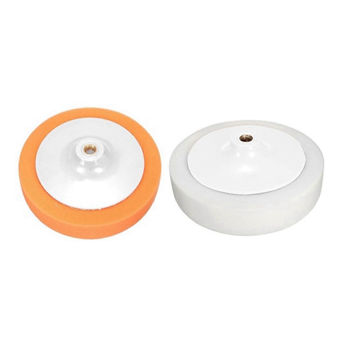 2pcs 7 inch 180mm Polishing Pad Mop Pad Soft Sponge With M14 Thread