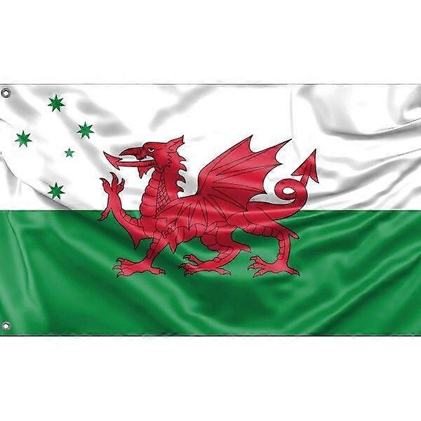 Australian-Welsh Heritage Flag FG789